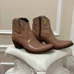 Allen’s Boots Light Pink Cowboy Boot